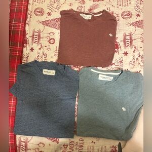 Abercrombie and fitch 3 pack large